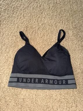 Under Armour Women's Seamless Low Long Sports Bra Large